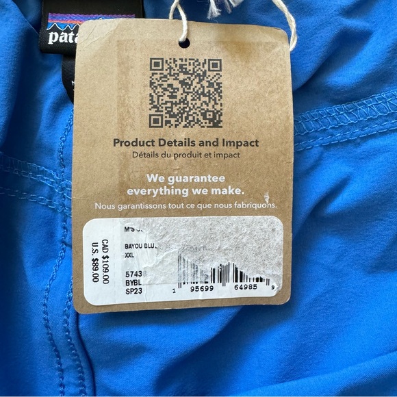 NWT Patagonia M's Outdoor Everyday Shorts 7" XXL - Picture 4 of 6